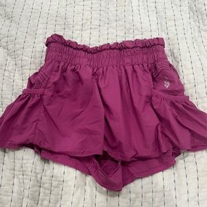 Free people, movement shorts, size XS, purple, worn a few times